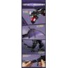 Enlighten 72025 Qman 72025 non  ĐÁNH THỨC RỒNG ĐEN bộ đồ chơi xếp lắp ráp ghép mô hình Minecraft Game Xây Dựng