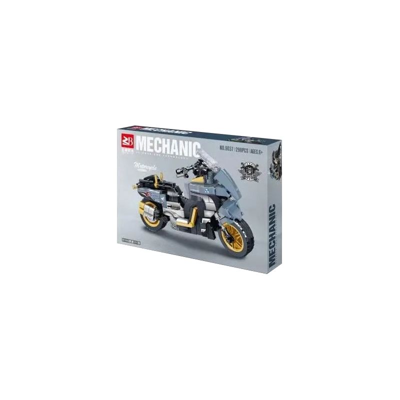FAIR 9037 non Lego XE MÔ TÔ BMW C600 bộ đồ chơi xếp lắp ráp ghép mô hình Motorcycle Motorbike Xe Hai Bánh 298 khối