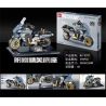 FAIR 9037 non  XE MÔ TÔ BMW C600 bộ đồ chơi xếp lắp ráp ghép mô hình Motorcycle Motorbike Xe Hai Bánh 298 khối