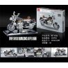 FAIR 9036 non  XE MÁY MÀU ĐEN bộ đồ chơi xếp lắp ráp ghép mô hình Motorcycle Motorbike Xe Hai Bánh 283 khối