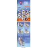 SEMBO 203321 non  123 NGƯỜI GỖ bộ đồ chơi xếp lắp ráp ghép mô hình Space Thám Hiểm Không Gian 242 khối