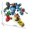 PanlosBrick 633074 Panlos Brick 633074 non  ROBOT THÀNH PHỐ 8 KẾT HỢP bộ đồ chơi xếp lắp ráp ghép mô hình City 732 khối