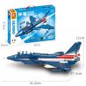 SEMBO 202188 non  MÁY BIỂU DIỄN DUYỆT BINH J-10 bộ đồ chơi xếp lắp ráp ghép mô hình Military Army J-10 FIGHTER Quân Sự Bộ Đội 705 khối