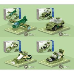 ZHEGAO QL2114 2114 non  DONGFENG 17 XE TÊN LỬA 16 TỔ HỢP bộ đồ chơi xếp lắp ráp ghép mô hình Military Army Quân Sự Bộ Đội 775 khối