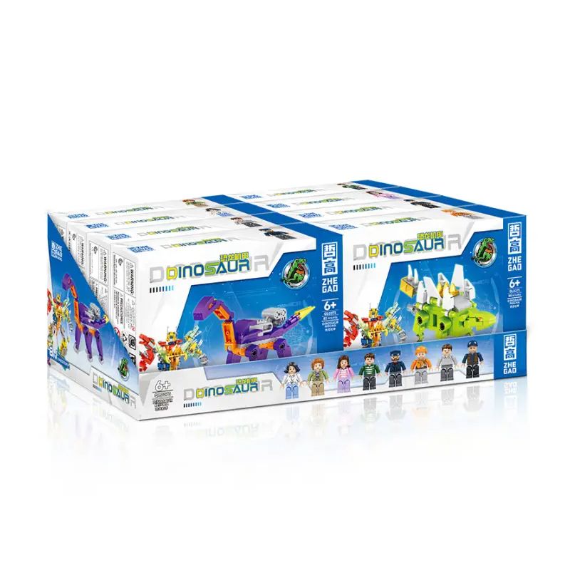 ZHEGAO QL0273 0273 non  CƠ KHÍ KHỦNG LONG 8 PHONG CÁCH bộ đồ chơi xếp lắp ráp ghép mô hình Dino DINOSAUR 640 khối ZHEGAO QL0273 0273 non  CƠ KHÍ KHỦNG LONG 8 PHONG CÁCH bộ đồ chơi xếp lắp ráp ghép mô hình Dino DINOSAUR 640 khối
