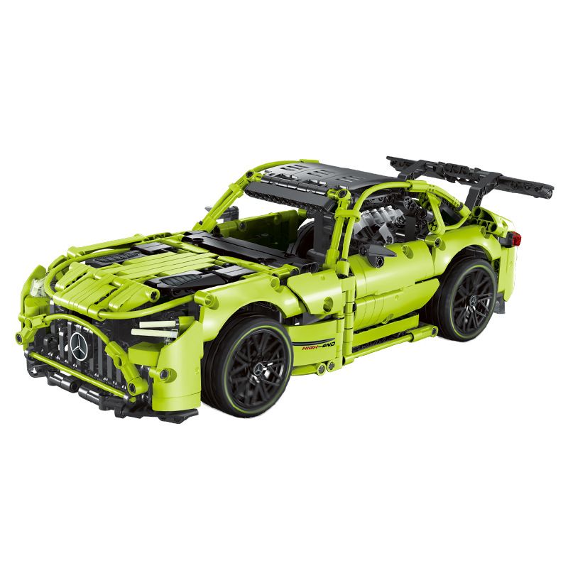 EXTRAORDINARY F10004 10004 non Lego YÊU TINH XANH MERCEDES AMG tỷ lệ 1:14 bộ đồ chơi xếp lắp ráp ghép mô hình Technic Kỹ Thuật Công Nghệ Cao Mô Hình Phương Tiện 1139 khối