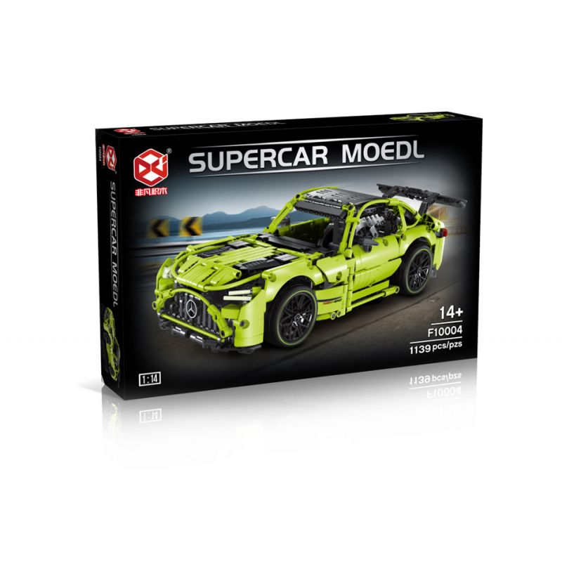 EXTRAORDINARY F10004 10004 non  YÊU TINH XANH MERCEDES AMG tỷ lệ 1:14 bộ đồ chơi xếp lắp ráp ghép mô hình  Kỹ Thuật Công Nghệ Cao Mô Hình Phương Tiện 1139 khối