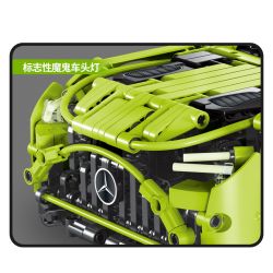 EXTRAORDINARY F10004 10004 non  YÊU TINH XANH MERCEDES AMG tỷ lệ 1:14 bộ đồ chơi xếp lắp ráp ghép mô hình  Kỹ Thuật Công Nghệ Cao Mô Hình Phương Tiện 1139 khối