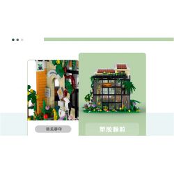 MorkModel 031063 Mork Model 031063 non  CÔNG VIÊN SINH THÁI SUNSHINE bộ đồ chơi xếp lắp ráp ghép mô hình Creator ECOLOGICAL PARK Sáng Tạo 1506 khối