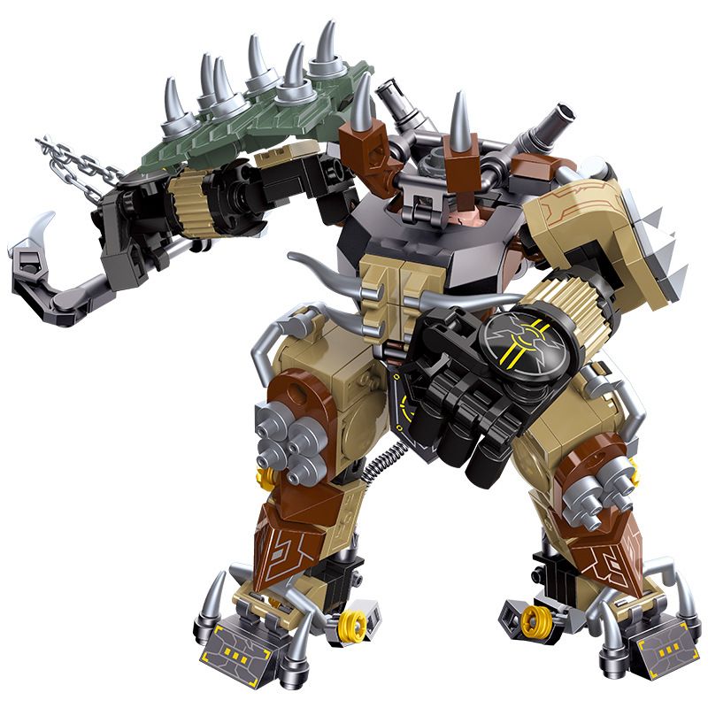 JIESTAR 67018 non Lego MECH MAN RỢ bộ đồ chơi xếp lắp ráp ghép mô hình 238 khối