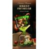 SEMBO 605027 non  ĐỒNG HỒ CÁT GIÁNG SINH bộ đồ chơi xếp lắp ráp ghép mô hình Christmas CHRISTMAS HOURGLASS