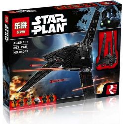 LELE 35010 LEPIN 05049 Xếp hình kiểu Lego STAR WARS Krennic's Imperial Shuttle Kunnet's Empire Shuttle Ship Phi Thuyền Thoi Hoàng đế 863 khối