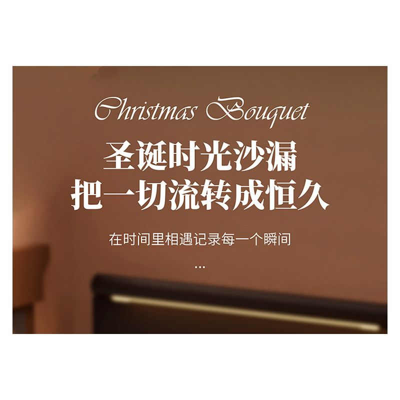 SEMBO 605027 non  ĐỒNG HỒ CÁT GIÁNG SINH bộ đồ chơi xếp lắp ráp ghép mô hình Christmas CHRISTMAS HOURGLASS