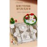 SEMBO 605027 non  ĐỒNG HỒ CÁT GIÁNG SINH bộ đồ chơi xếp lắp ráp ghép mô hình Christmas CHRISTMAS HOURGLASS