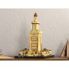 FUNWHOLE F9008 9008 non  NGỌN HẢI ĐĂNG ALEXANDRIA bộ đồ chơi xếp lắp ráp ghép mô hình Creator Expert THE LIGHTHOUSE OF ALEXANDRIA Chuyên Gia Sáng Tạo 1677 khối
