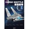 JIESTAR 67108 non  TÀU CON THOI CHỞ HÀNG HẠNG ZETA CỦA STAR CARRIER bộ đồ chơi xếp lắp ráp ghép mô hình Star Wars CARGO SHUTTLE(ZETA-CLASS HEAVY SHUTTLE) Chiến Tranh Giữa Các Vì Sao 4533 khối