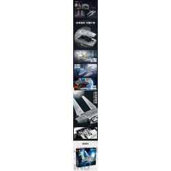 JIESTAR 67108 non  TÀU CON THOI CHỞ HÀNG HẠNG ZETA CỦA STAR CARRIER bộ đồ chơi xếp lắp ráp ghép mô hình Star Wars CARGO SHUTTLE(ZETA-CLASS HEAVY SHUTTLE) Chiến Tranh Giữa Các Vì Sao 4533 khối