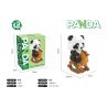 STUBBORN CARD 13607 non  GẤU TRÚC LẮC bộ đồ chơi xếp lắp ráp ghép mô hình Creator PANDA Sáng Tạo 1262 khối