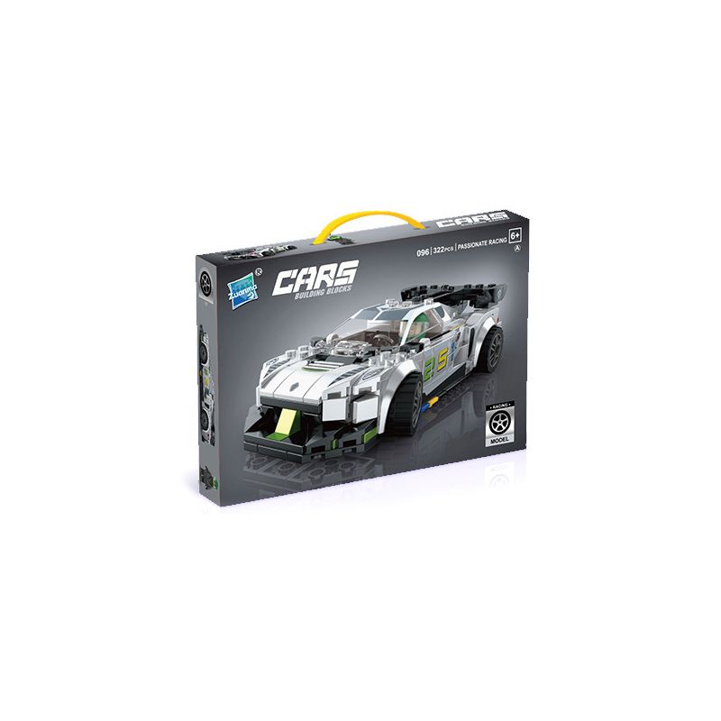 ZUANMA 096A non Lego KOENIGSEGG bộ đồ chơi xếp lắp ráp ghép mô hình Speed Champions Racing Cars Đua Xe Công Thức 322 khối