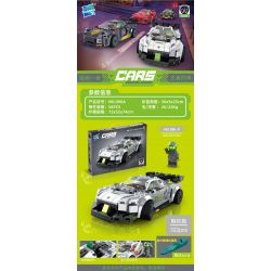 ZUANMA 096A non  KOENIGSEGG bộ đồ chơi xếp lắp ráp ghép mô hình Speed Champions Racing Cars Đua Xe Công Thức 322 khối