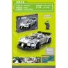ZUANMA 096A non  KOENIGSEGG bộ đồ chơi xếp lắp ráp ghép mô hình Speed Champions Racing Cars Đua Xe Công Thức 322 khối