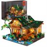 FUNWHOLE FH9004 9004 non  NHÀ BÊN HỒ bộ đồ chơi xếp lắp ráp ghép mô hình Creator Expert Chuyên Gia Sáng Tạo 1969 khối