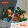 FUNWHOLE FH9004 9004 non  NHÀ BÊN HỒ bộ đồ chơi xếp lắp ráp ghép mô hình Creator Expert Chuyên Gia Sáng Tạo 1969 khối