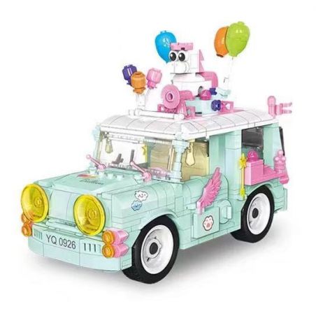 ZHEGAO 00307 non  XE BONG BÓNG bộ đồ chơi xếp lắp ráp ghép mô hình Creator Sáng Tạo 536 khối