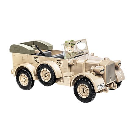 COBI CHARACTER BUILDING 2256 non  MÁY VẬN CHUYỂN HORCH 901 bộ đồ chơi xếp lắp ráp ghép mô hình Military Army 1937 HORCH 901 KFZ.15 Quân Sự Bộ Đội 178 khối