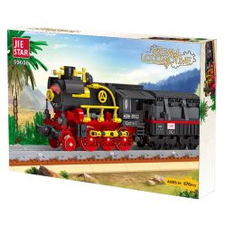 JIESTAR 59008 non  TÀU CHẠY BẰNG HƠI NƯỚC bộ đồ chơi xếp lắp ráp ghép mô hình Creator Expert STEAM LOCOMOTIVE Chuyên Gia Sáng Tạo 676 khối