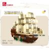 JIESTAR 36202 non  THUYỀN NHỎ CỦA NGƯỜI HÀ LAN BAY bộ đồ chơi xếp lắp ráp ghép mô hình 183 khối