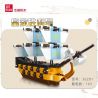 JIESTAR 36201 non  TÀU THU NHỎ ROYAL VICTORY bộ đồ chơi xếp lắp ráp ghép mô hình 165 khối