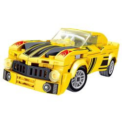 ZHEGAO QL0732 0732 non  ONG VÒ VẼ bộ đồ chơi xếp lắp ráp ghép mô hình Movie & Game MORPHING MECHA Phim Và Trò Chơi 312 khối