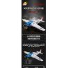 COBI CHARACTER BUILDING 5726 non  MÁY BAY CHIẾN ĐẤU LOCKHEED P-38 CỦA MỸ tỷ lệ 1:32 bộ đồ chơi xếp lắp ráp ghép mô hình Military Army LOCKHEED P-38 LIGHTNING Quân Sự Bộ Đội 545 khối
