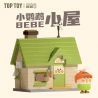 TOP TOY 60036 non  CHÚ VẸT NHỎ CABIN CỦA BEBE bộ đồ chơi xếp lắp ráp ghép mô hình Movie & Game LITTLE PARROT BEBE Phim Và Trò Chơi 577 khối