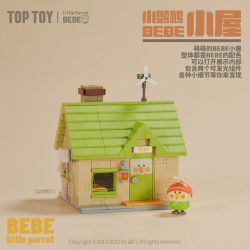 TOP TOY 60036 non  CHÚ VẸT NHỎ CABIN CỦA BEBE bộ đồ chơi xếp lắp ráp ghép mô hình Movie & Game LITTLE PARROT BEBE Phim Và Trò Chơi 577 khối