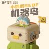TOP TOY 60035 non  CON CHIM ROBOT CỦA CHÚ VẸT NHỎ BEBE bộ đồ chơi xếp lắp ráp ghép mô hình Movie & Game LITTLE PARROT BEBE Phim Và Trò Chơi 455 khối