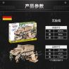 COBI CHARACTER BUILDING 2274 non  XE TẢI NỬA TẤN ĐƯỜNG CỦA ĐỨC VÀ PHIÊN BẢN HÀNH CHÍNH SÚNG PHÒNG KHÔNG 4 ĐƠN VỊ tỷ lệ 1:35 bộ đồ chơi xếp lắp ráp ghép mô hình Military Army SD.KFZ.7/1 & 2CM FLAKVIERLING 38 Quân Sự Bộ Đội 496 khối