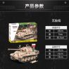 COBI CHARACTER BUILDING 2568 non  BÁO WARSAW tỷ lệ 1:28 bộ đồ chơi xếp lắp ráp ghép mô hình Military Army PZKPFW V PANTHER PUDEL Quân Sự Bộ Đội 840 khối