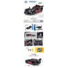 ZHEGAO QL1249 1249 non  XE THỂ THAO AUDI R18 LÙI bộ đồ chơi xếp lắp ráp ghép mô hình  Kỹ Thuật Công Nghệ Cao Mô Hình Phương Tiện 586 khối
