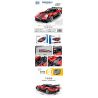 ZHEGAO QL1248 1248 non  XE THỂ THAO PAGANI LÙI bộ đồ chơi xếp lắp ráp ghép mô hình  Kỹ Thuật Công Nghệ Cao Mô Hình Phương Tiện 508 khối