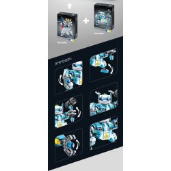 IM.MASTER QIHUI 6816 non  CHIẾN BINH BÚA bộ đồ chơi xếp lắp ráp ghép mô hình  Kỹ Thuật Công Nghệ Cao Mô Hình Phương Tiện 602 khối