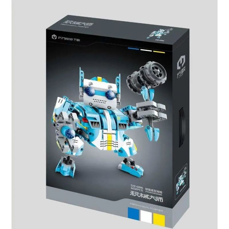 IM.MASTER QIHUI 6816 non  CHIẾN BINH BÚA bộ đồ chơi xếp lắp ráp ghép mô hình  Kỹ Thuật Công Nghệ Cao Mô Hình Phương Tiện 602 khối