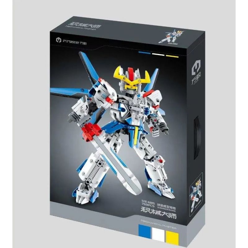 IM.MASTER QIHUI 6815 non  CHIẾN BINH CƠ KHÍ bộ đồ chơi xếp lắp ráp ghép mô hình  Kỹ Thuật Công Nghệ Cao Mô Hình Phương Tiện 769 khối