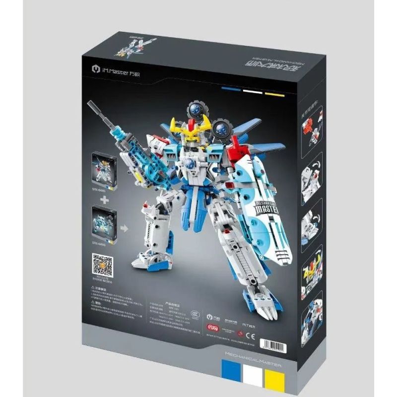 IM.MASTER QIHUI 6815 non  CHIẾN BINH CƠ KHÍ bộ đồ chơi xếp lắp ráp ghép mô hình  Kỹ Thuật Công Nghệ Cao Mô Hình Phương Tiện 769 khối