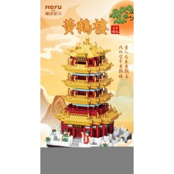 MOYU BLOCK MY92044 92044 non  HOÀNG HẠC THÁP bộ đồ chơi xếp lắp ráp ghép mô hình 1584 khối