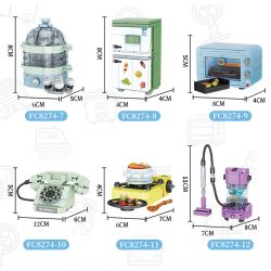 FORANGE FC8274 8274 non  12 THIẾT BỊ NHỎ bộ đồ chơi xếp lắp ráp ghép mô hình Creator Sáng Tạo 1349 khối