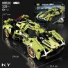 ITS K0034 0034 KUYU MOXING 10034 non  XE THỂ THAO V12 NHỎ KÉO LẠI tỷ lệ 1:18 bộ đồ chơi xếp lắp ráp ghép mô hình  Kỹ Thuật Công Nghệ Cao Mô Hình Phương Tiện 535 khối