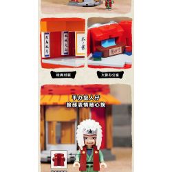 KEEPPLEY K20518 20518 non  CÔNG CỤ NINJA FULL DOT HALL CHẾ ĐỘ XEM PHỐ CỦA NGÔI LÀNG ???N GIẤU KONOHA QUỐC GIA LỬA bộ đồ chơi xếp lắp ráp ghép mô hình