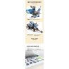GBL KY1004 1004 non  THIẾT BỊ KHOA HỌC bộ đồ chơi xếp lắp ráp ghép mô hình  GEAR BLOCKS Kỹ Thuật Công Nghệ Cao Mô Hình Phương Tiện 806 khối